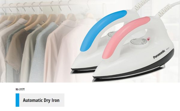 Panasonic Iron NI317T Non-Stick Lightweight And Efficient Dry Iron. - Image 9