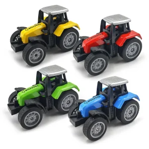 Alloy + PVC Tractors Models Toys mini car H201