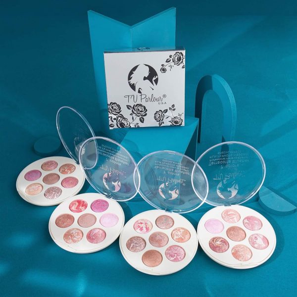 TV Parlour 7 In 1 Blush And Highlighter Available in 4 Shades A, B, C And D. - Image 5