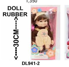 30cm Reborn Baby Doll - Realistic Soft Rubber Toy Gift for Kids