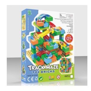 Track Maze Construction Marble Run Blocks Toy (126 Pcs) 8701