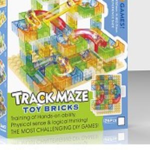 Track Maze Construction Marble Run Blocks Toy (128 Pcs) 9302