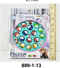 Frozen Theme Fishing Game For Kids: