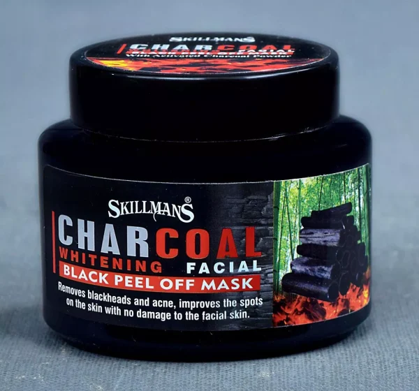 Skillmans Charcoal Whitening Facial Kit 6 in 1, 300 ml. - Image 6