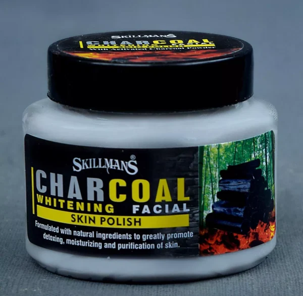 Skillmans Charcoal Whitening Facial Kit 6 in 1, 300 ml. - Image 2