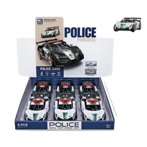 Friction-Powered Police Car Toy D500-22