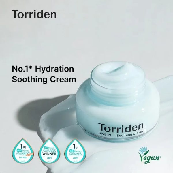 Torriden, Dive-In Low Molecular Hyaluronic Acid Soothing Cream, 100 ml. - Image 6