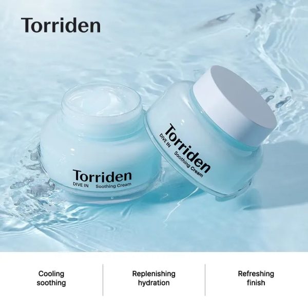 Torriden, Dive-In Low Molecular Hyaluronic Acid Soothing Cream, 100 ml. - Image 5