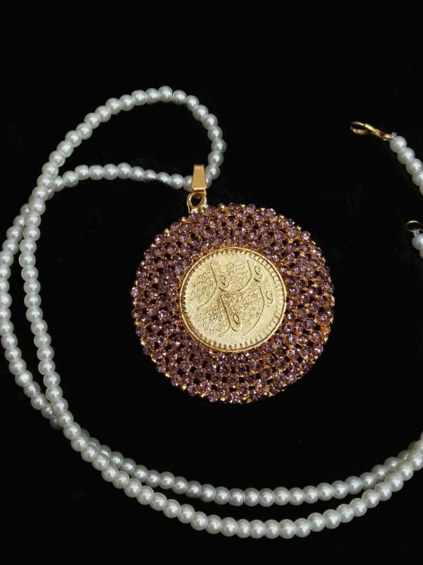Calligraphy pendent with Mala Exclusive By Unique Fancy Jewelry - Image 8