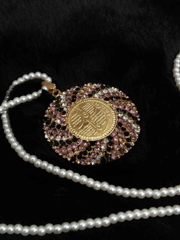Calligraphy pendent with Mala Exclusive By Unique Fancy Jewelry - Image 6