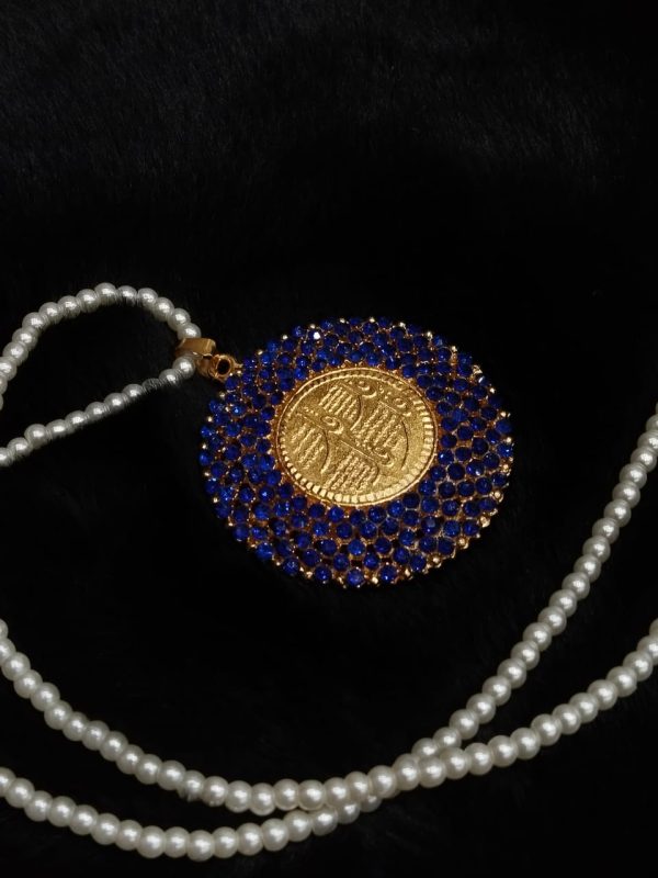 Calligraphy pendent with Mala Exclusive By Unique Fancy Jewelry - Image 7