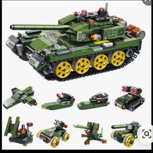 Military Vehicles Tank Plane Building Blocks Toys for Kids