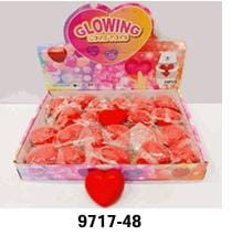 HEART SQUEEZING TOY 7CM 9717-48