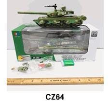 Die cast model type main battle tank CZ64