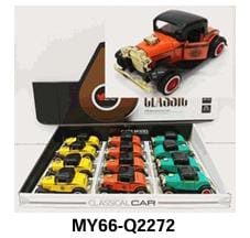 Toys Treasure Classic Vintage Die Cast Metal Cars MY66-Q2272