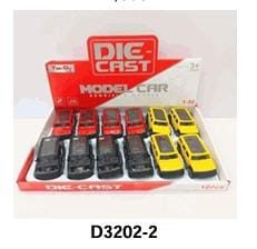 Car Model Racing Car Alloy Mini Pull-back Vehicle Toy Car for Children D3202-2