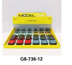 Metal Toy Vehicle Diecast Cars G8-736-12