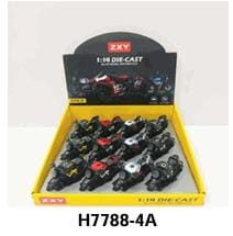 Motorcycle model 11 cm H7788-A4