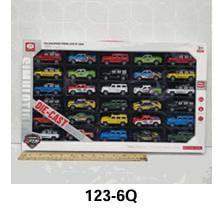 30-piece metal car set 123-6Q