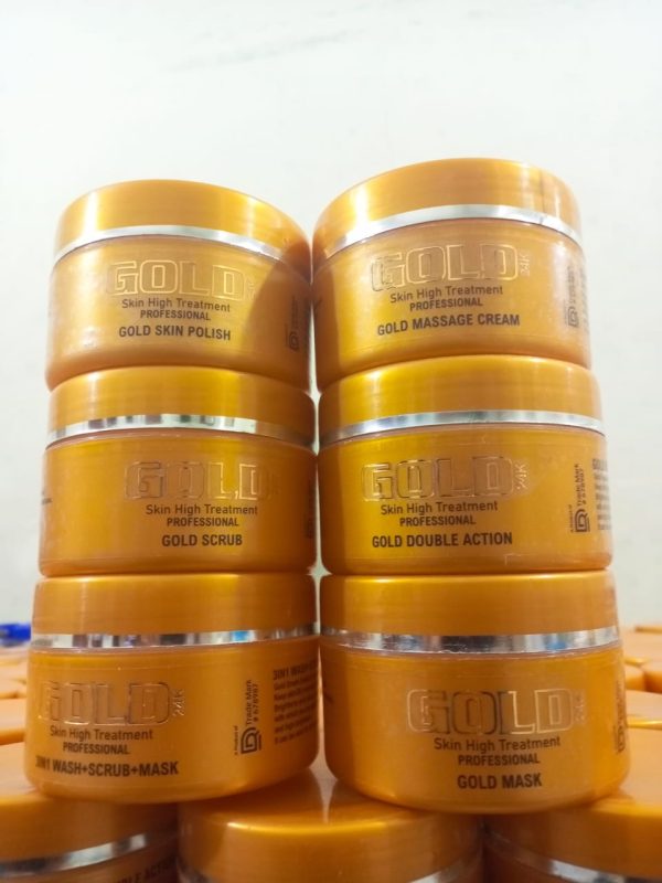 Skin High Treatment Professional 24 k Gold Series Facial Kit 6 in 1