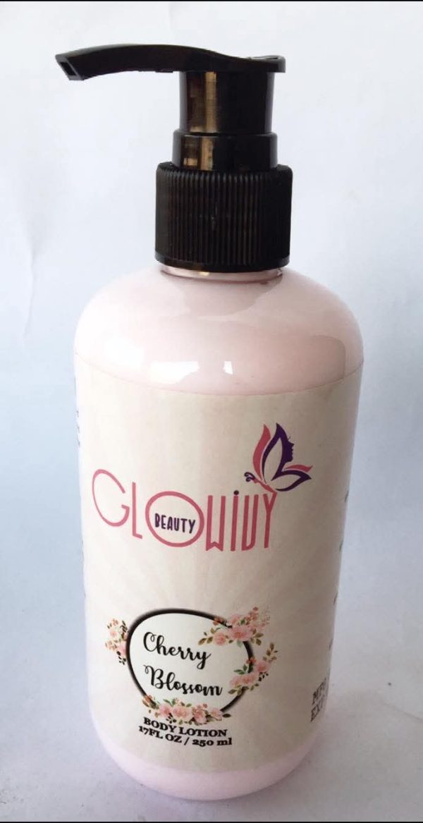 GLOWIVY Beauty Body Lotion : Available in Cherry Blossom & Honey Queen ): - Image 3