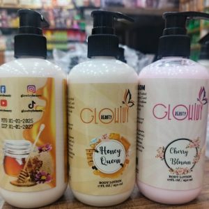 GLOWIVY Beauty Body Lotion : Available in Cherry Blossom & Honey Queen ):