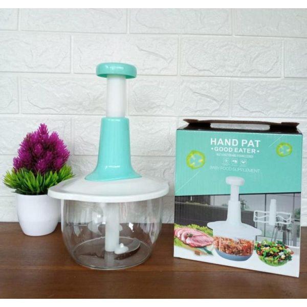 Chopper Mini Cup Food Processor – Quick Press Operation, 3-Blade System, - Image 2