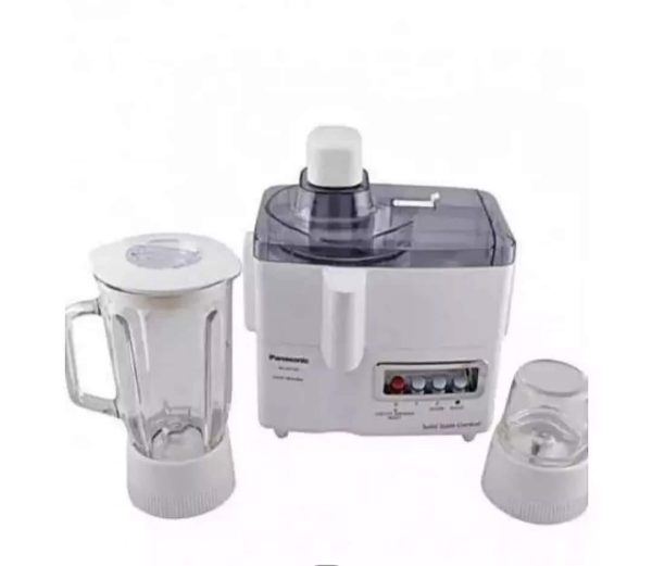 3 in 1 Panasonic Juicer, Blender & Mill - White
