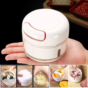 Mini Food Chopper Manual Garlic Chopper