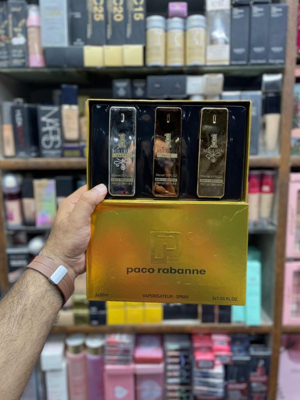 Paco Rabanne 1 Million Kit of 3 in 1 Perfume (30ML Each) - Image 3