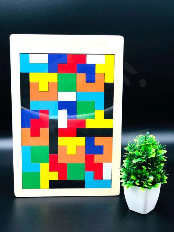 Wooden Intelligence Puzzle For Kids - Image 6