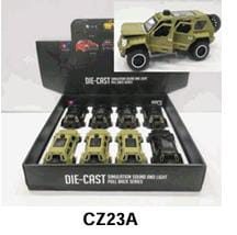DieCast Metal Toy Cars Off-Road Car Toy Model CZ23A