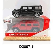 Diecast Metal Body Hummer Car with Light & Sound D2807-1