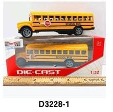 School Bus Die-Cast Model D3228-1