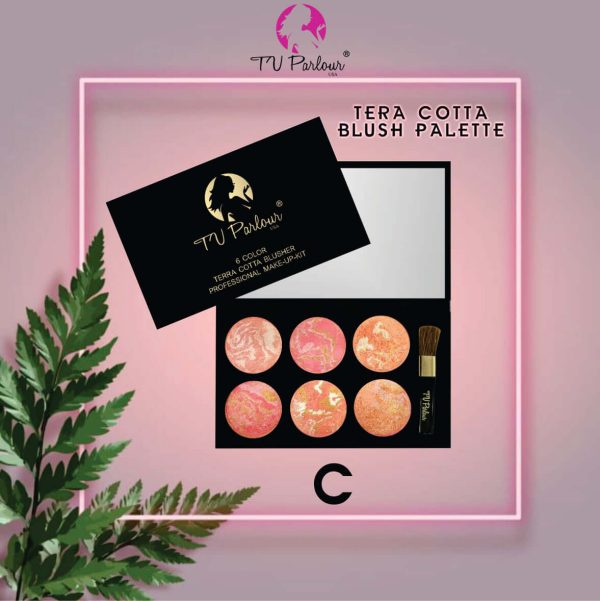 SIXER TERA-COTTA BLUSH PALETTE (BLACK) - Image 2