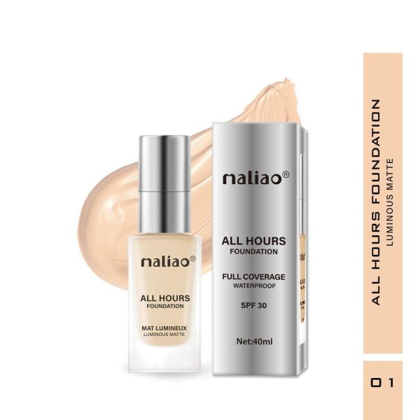 Maliao All Hours Foundation Mat Full Coverage, Waterproof, Luminous Matte Finish - Image 10