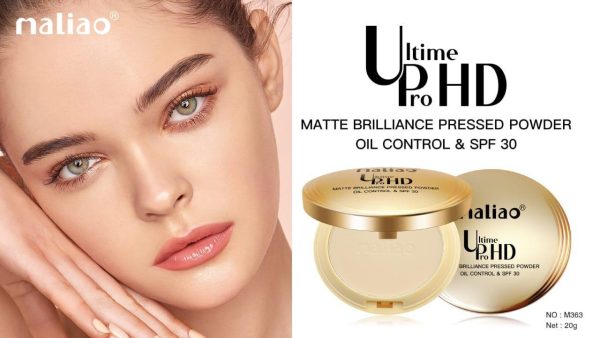 Maliao Pro HD Matt Brilliance Pressed Powder Oil control and SPF 30
