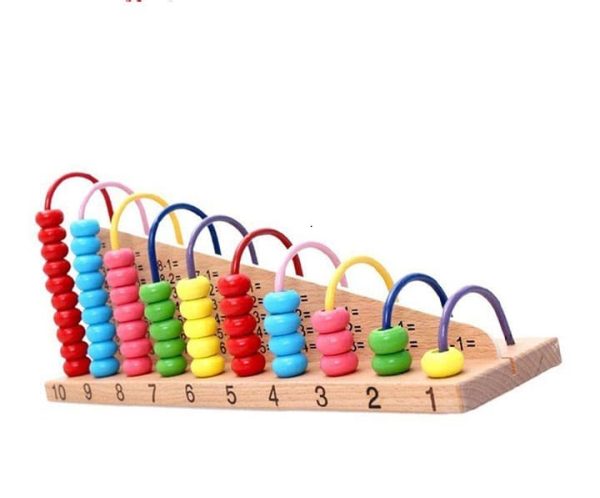 Wooden Abacus Calculation Mathematics Shelf –Abacus for Math Skills For Kids - Image 7