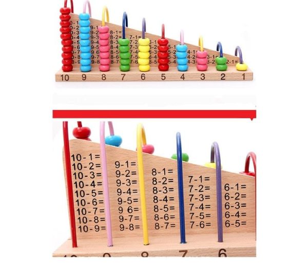 Wooden Abacus Calculation Mathematics Shelf –Abacus for Math Skills For Kids - Image 8