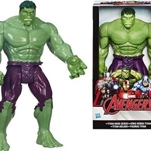 Marvel Avengers Titan Hero Series Blast Gear Deluxe Hulk Action Figure Green