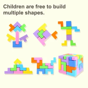 Building Blocks Puzzle 3D Kids Educational Toys