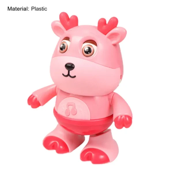 Dancing Cute Deer Eye-catching Educational Little Deer Toy For Kids. - Image 6