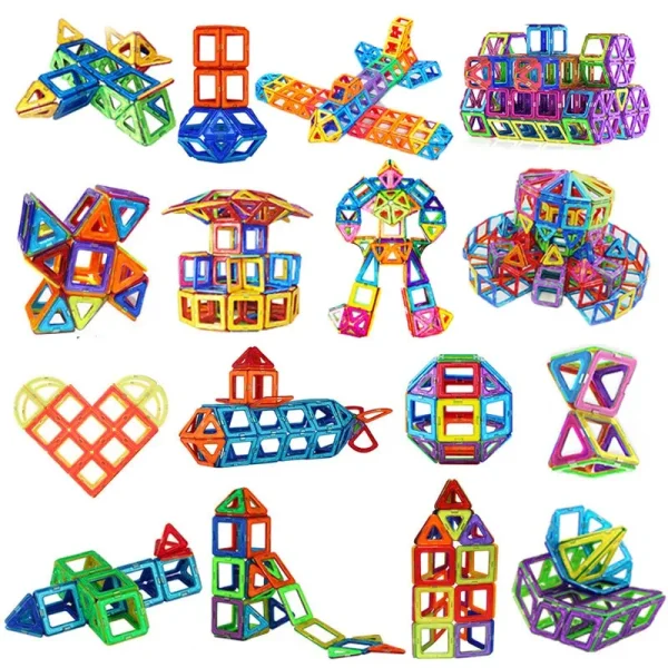 Magnetic sheet construction toy set - Image 5