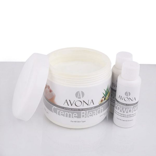 Avona Brightening Cream Bleach Set 500mg - Image 3