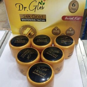 Dr. Glow 24 K Gold Whitening Facial Kit.
