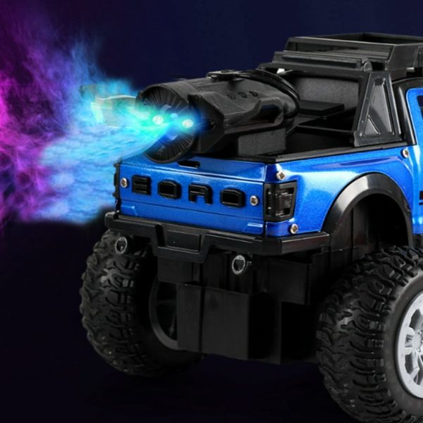 Metal Alloy Off Road Vehicle Door Opening Remote Control Vehicle Spray Off Road Vehicle, Children Toy Car For Girls And Boys. - Image 3