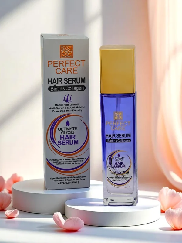 Perfect Care Hair Serum, Biotin & Collagen Serum, For growth, thickness And Prevents hair Loss 120 ml. - Image 3