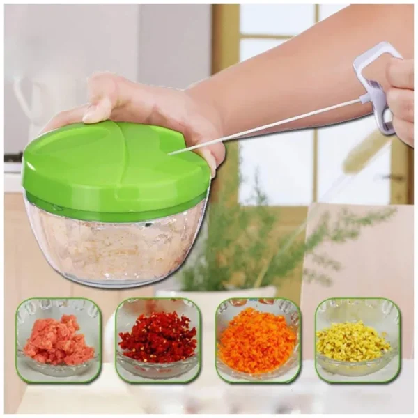 Multifunctional Speedy Chopper,  Food Processor, Vegetable Garlic Slicer, Salad Maker. - Image 3