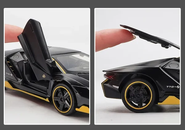 Unbreakable Lamborghini Sport Racer Pull Back Cars Toy DC32542 - Image 5