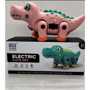 Light up, Battery Operated, Electric Walking Cute Pet Toy Crawling Electric Toy, Kids Toddler Educational Toy.
